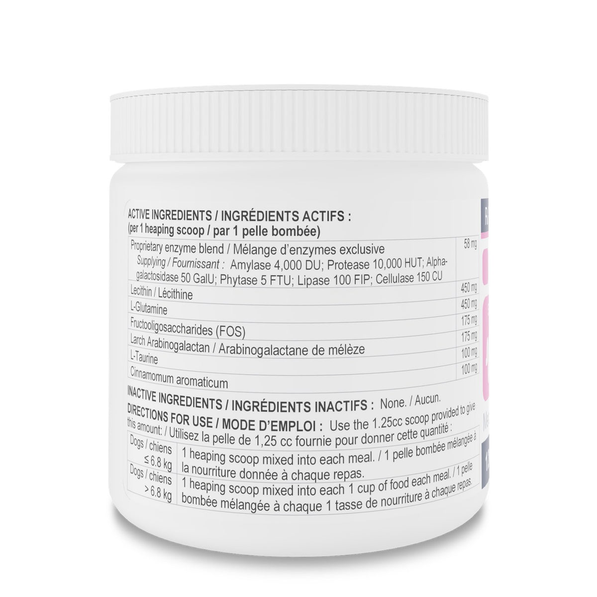 Rx Vitamins Rx Zyme Powder for Cats and Dogs 120 g Jar - Default Title - product image 2