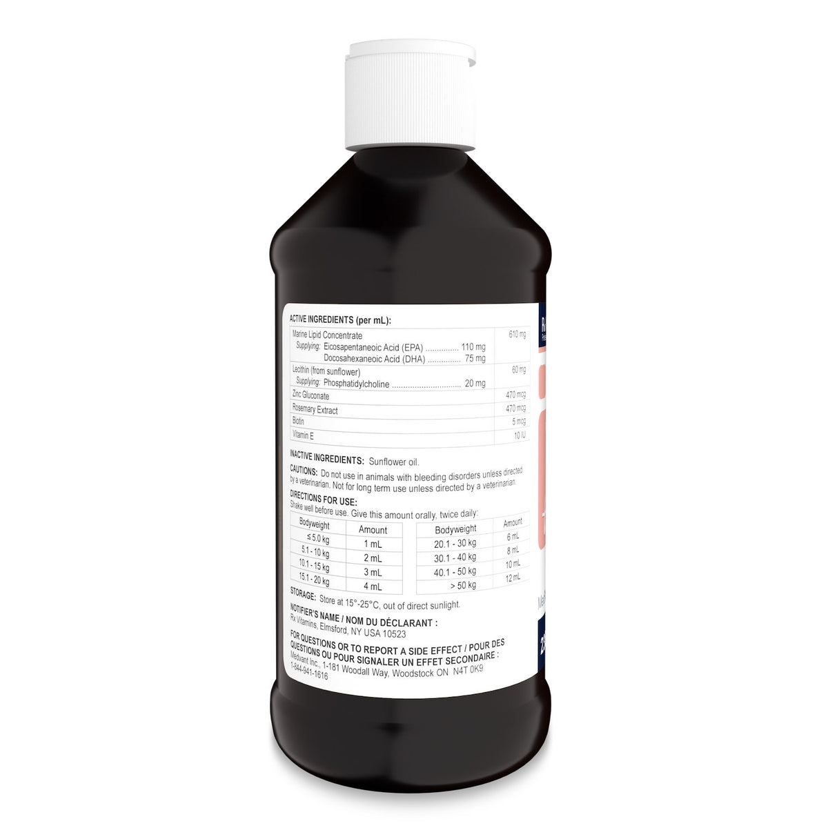 Rx Vitamins Ultra EFA for Cats - 236 mL - product image 2