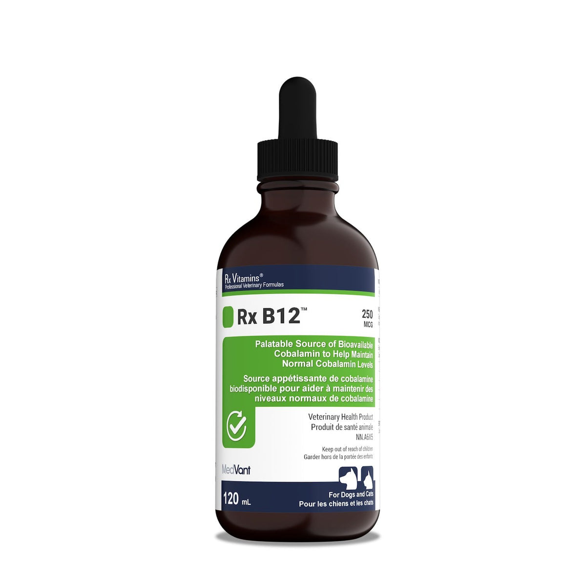 Rx Vitamins Rx B12 for Cats and Dogs - 120 mL - product image 1
