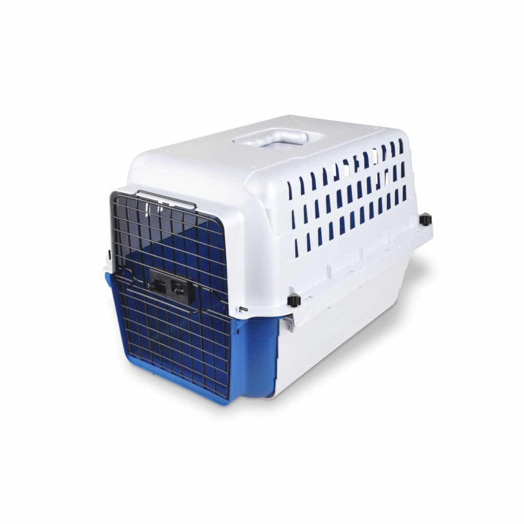 Calm Carrier with Easy Load Drawer for Cats and Dogs (Blue) 1 Unit - Default Title - product image 2