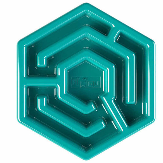 Hexa Slow Feeder for Dogs - Aqua - product image 1