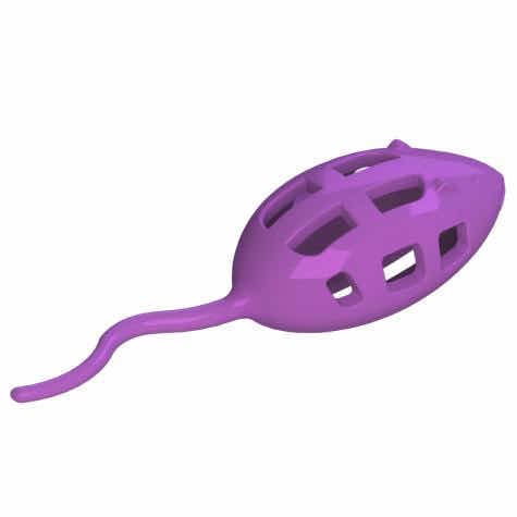 Mouse Treat Toy for Cats (Purple) 1 Unit - Default Title - product image 1