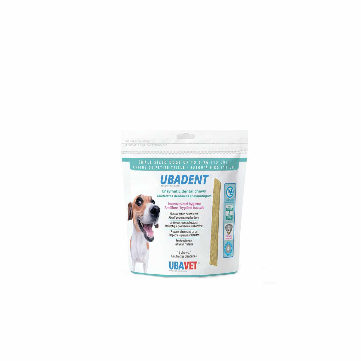 Ubadent Enzymatic Dental Chews for Dogs - Standard - product image 1
