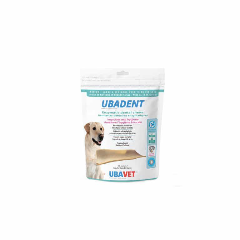 Ubadent Enzymatic Dental Chews for Dogs - Large - product image 1