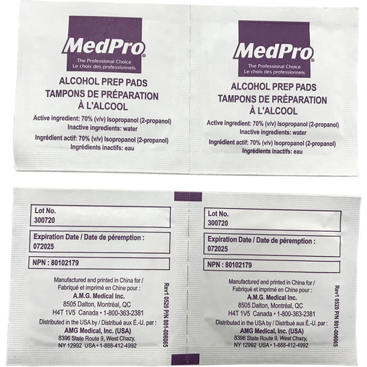 Alcohol Prep Pads 200 Units - Default Title - product image 1