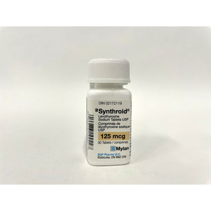 Synthroid for Cats, 125 mcg, 90 Tablets - view 1
