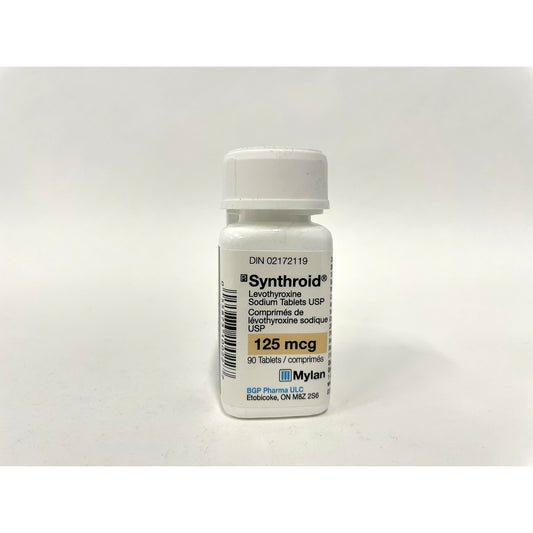Synthroid for Cats, 125 mcg, 90 Tablets - view 1