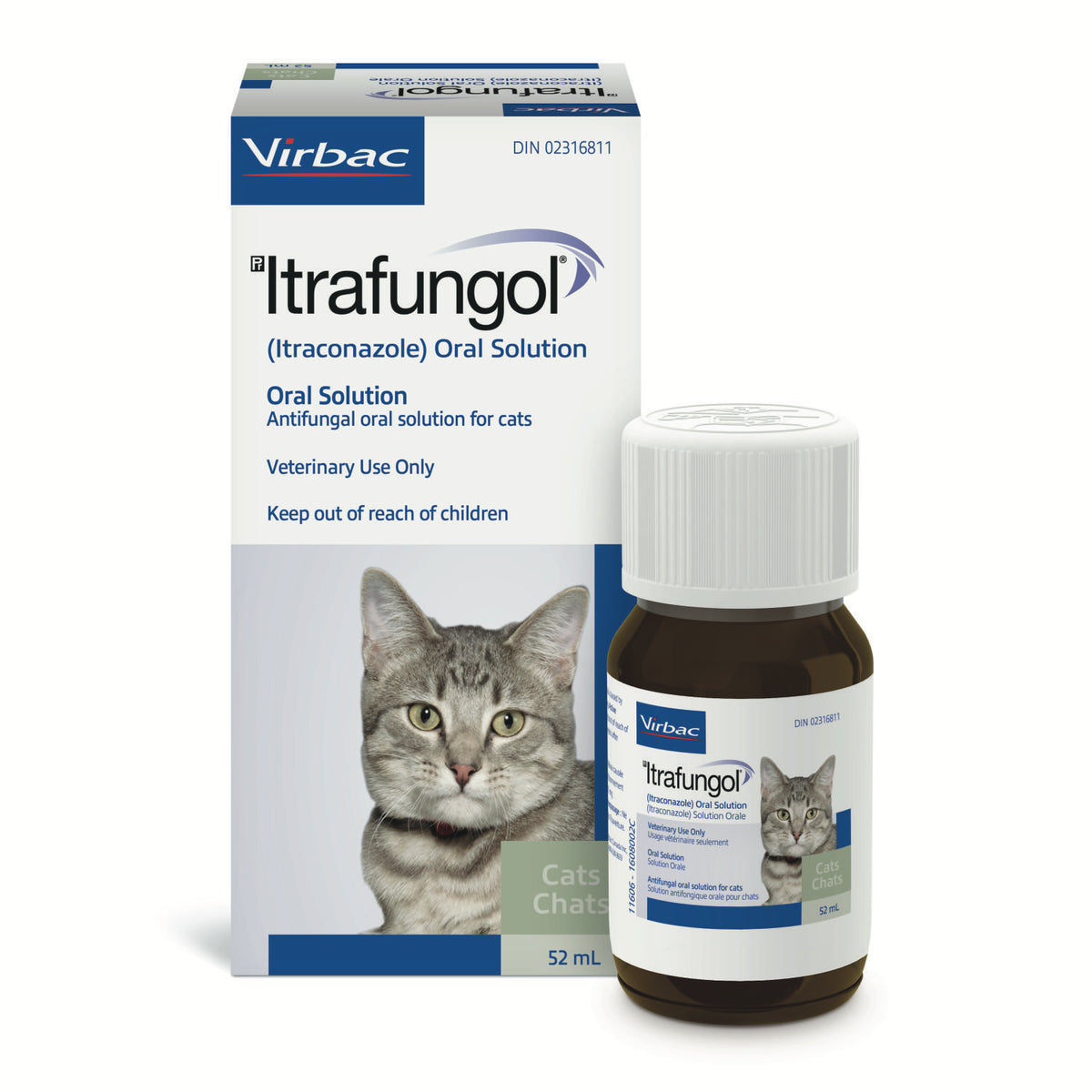 Itrafungol for Cats, 10 mg/ml, 52 mL