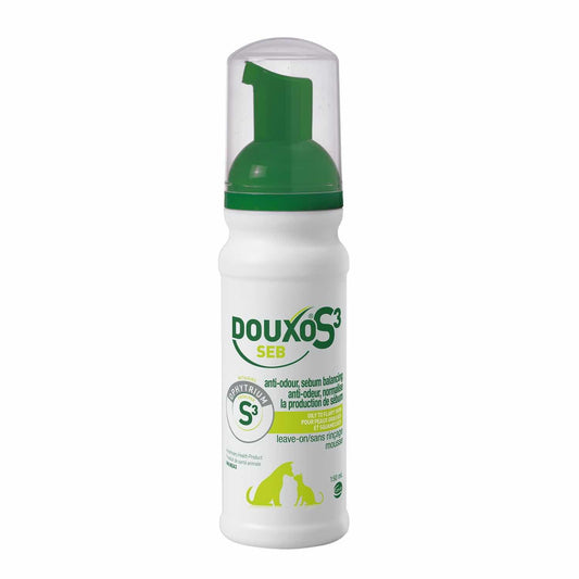 DOUXO S3 SEB Mousse for Cats and Dogs 150 mL Bottle (0.5%/0.5%) - Default Title - product image 1
