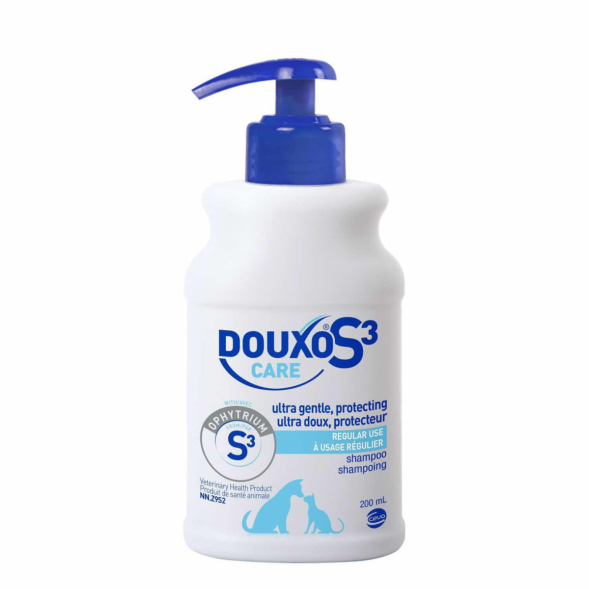 DOUXO S3 Care Shampoo for Cats and Dogs 200 mL Bottle 0.25 % - Default Title - product image 1