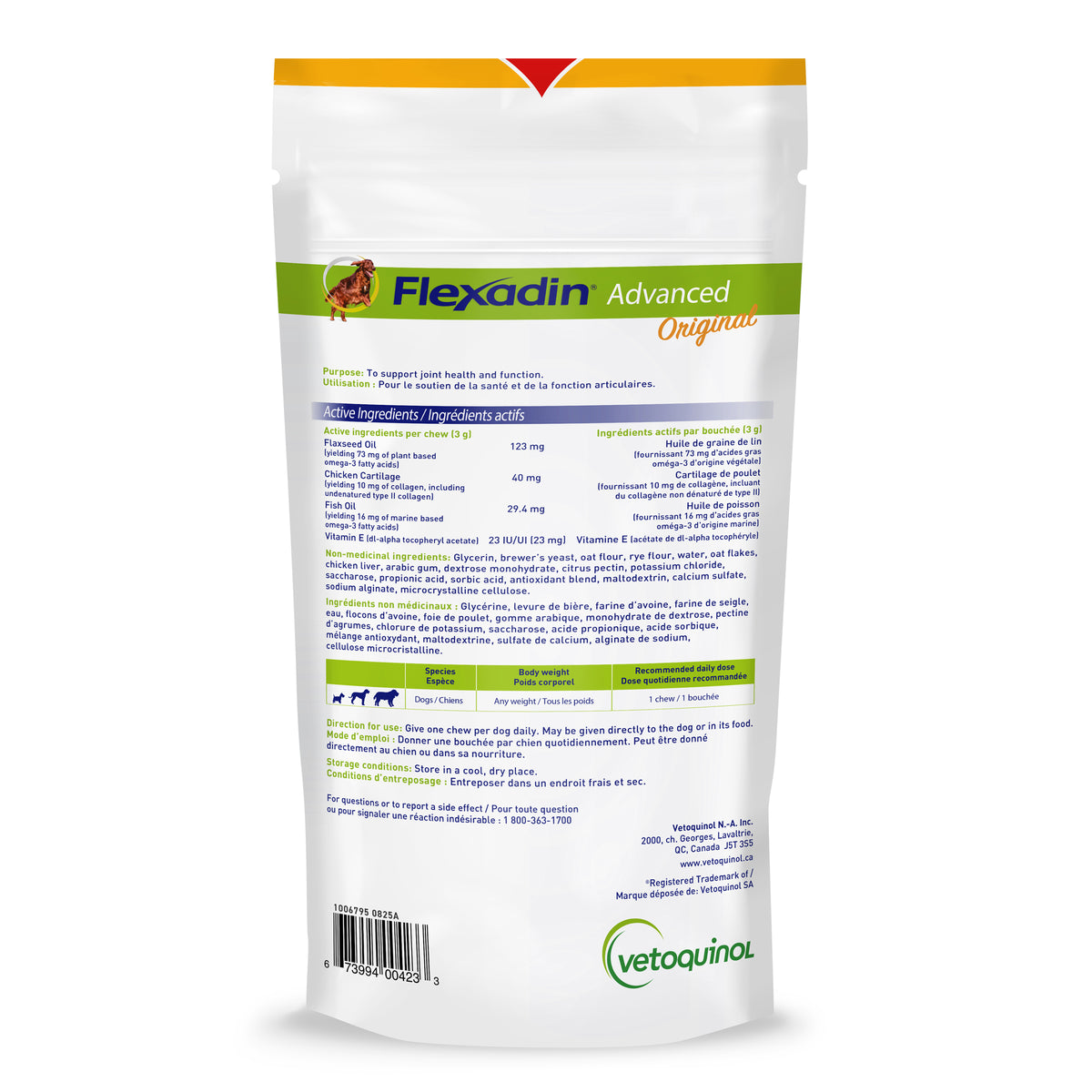 Flexadin Advanced Original Chews for Dogs (Chicken) 60 Soft Chews - Default Title - product image 2