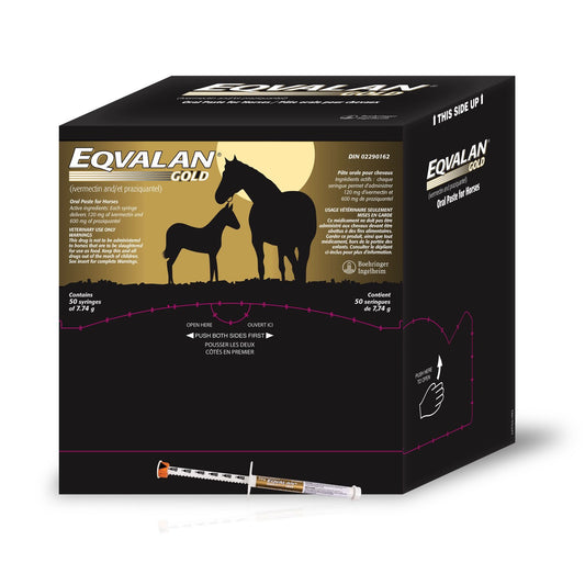 Eqvalan GOLD for Horses, 1.56 % W/W, 50 Units