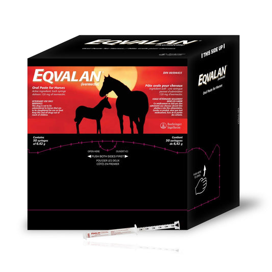 Eqvalan for Horses, 121 mg, 50 Units