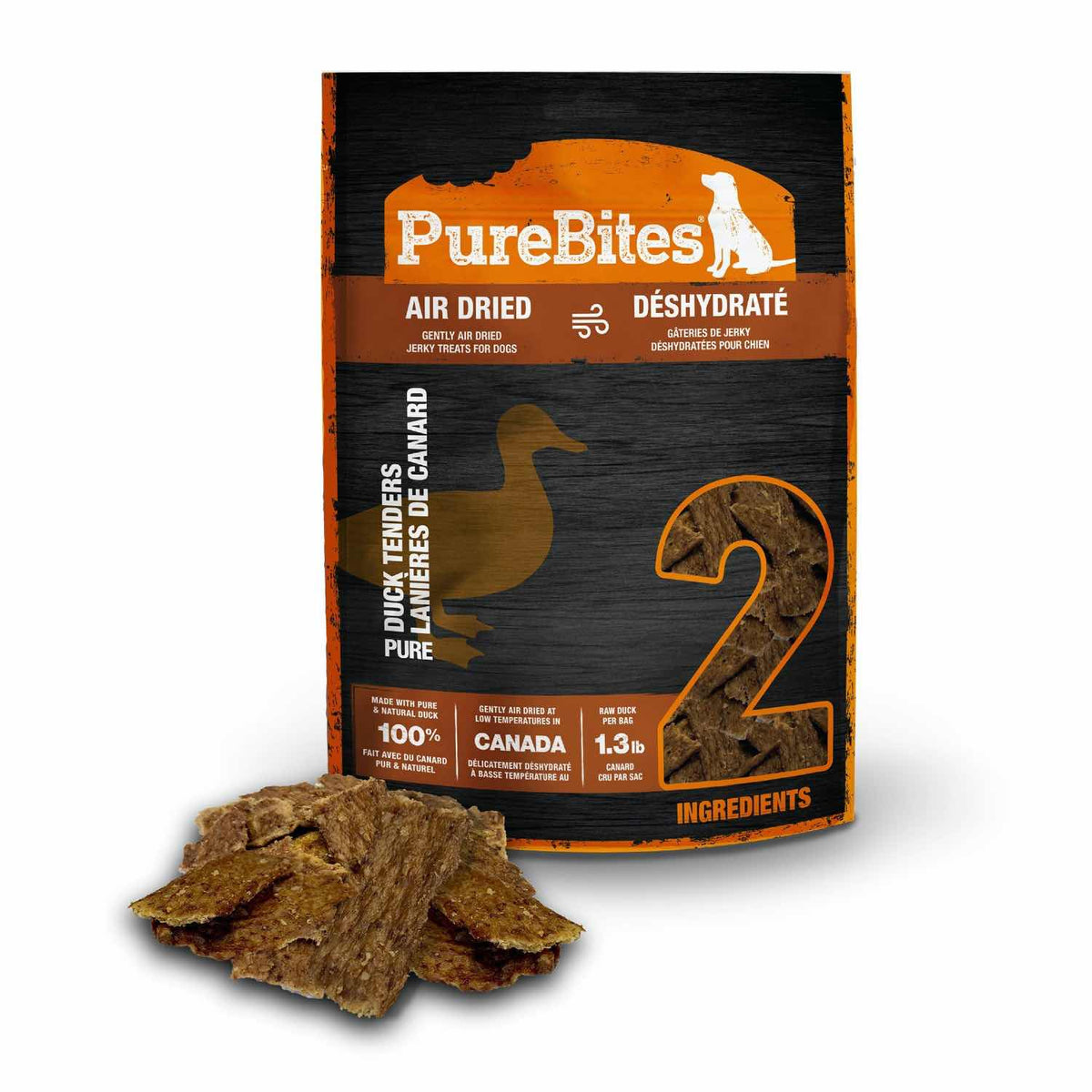 PureBites Jerky for Dogs - Duck / 156 g - product image 1