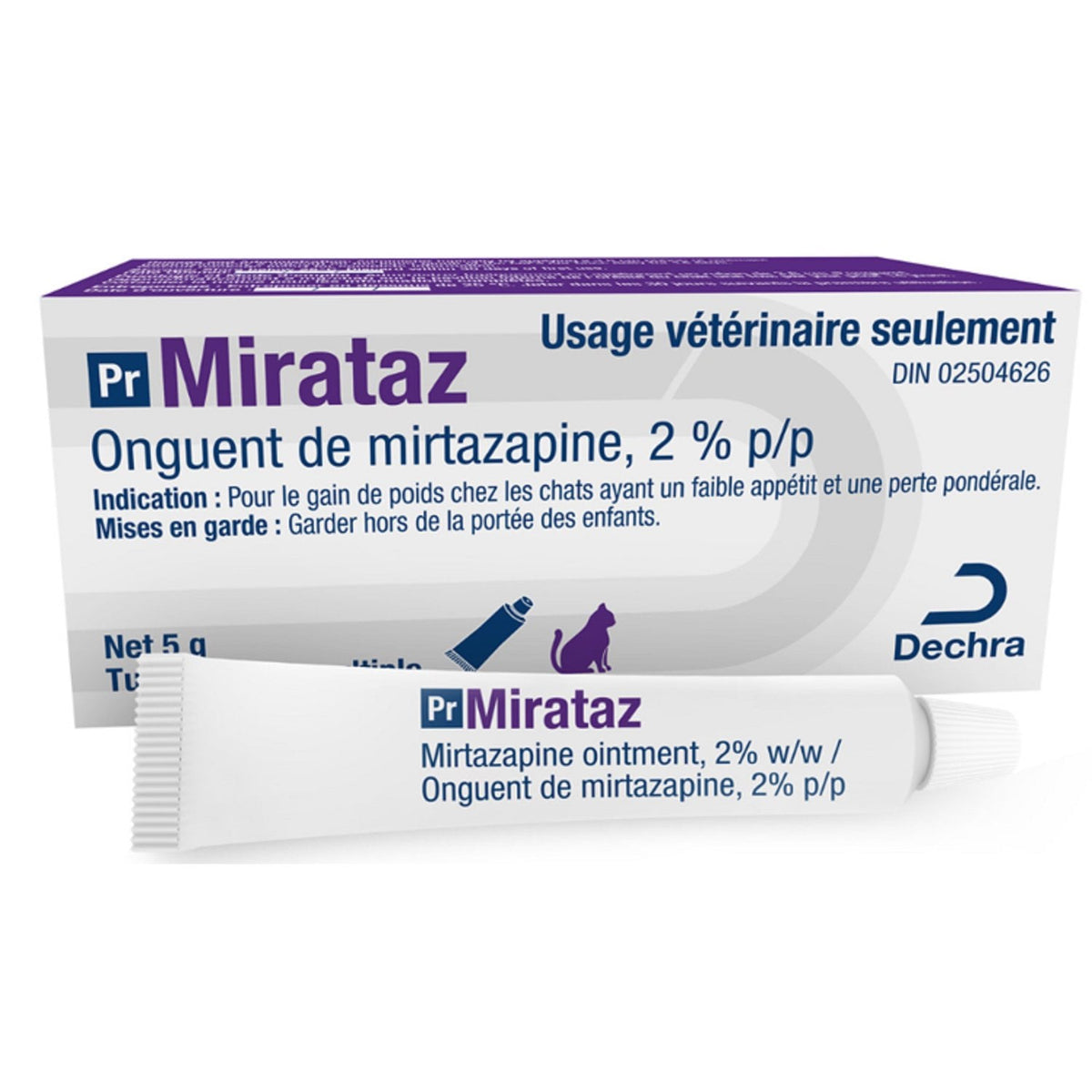 Mirataz for Cats Ointment 5-g Tube - view 1