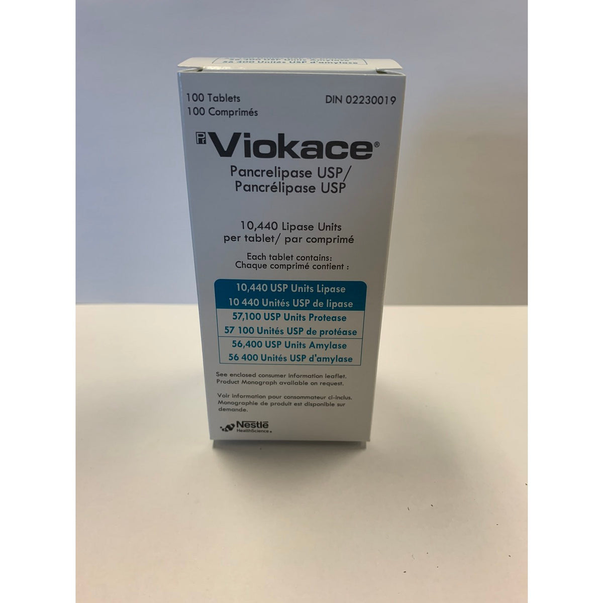 Viokace, 10440 Units, 100 Tablets