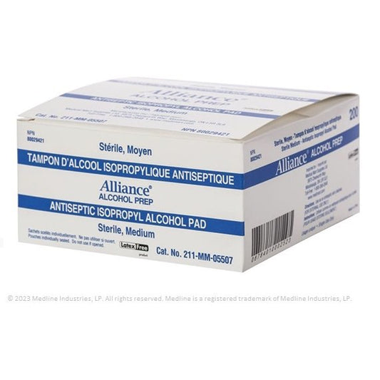 Alcohol Prep Webcol-Medium Pack of 200 - Default Title - product image 1