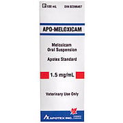 Apo - Meloxicam Suspension 100 mL 1.5 mg / mL