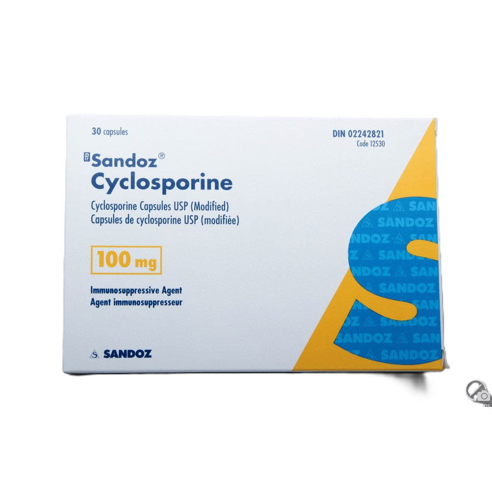 Cyclosporine, 100 mg, 30 Capsules - view 1