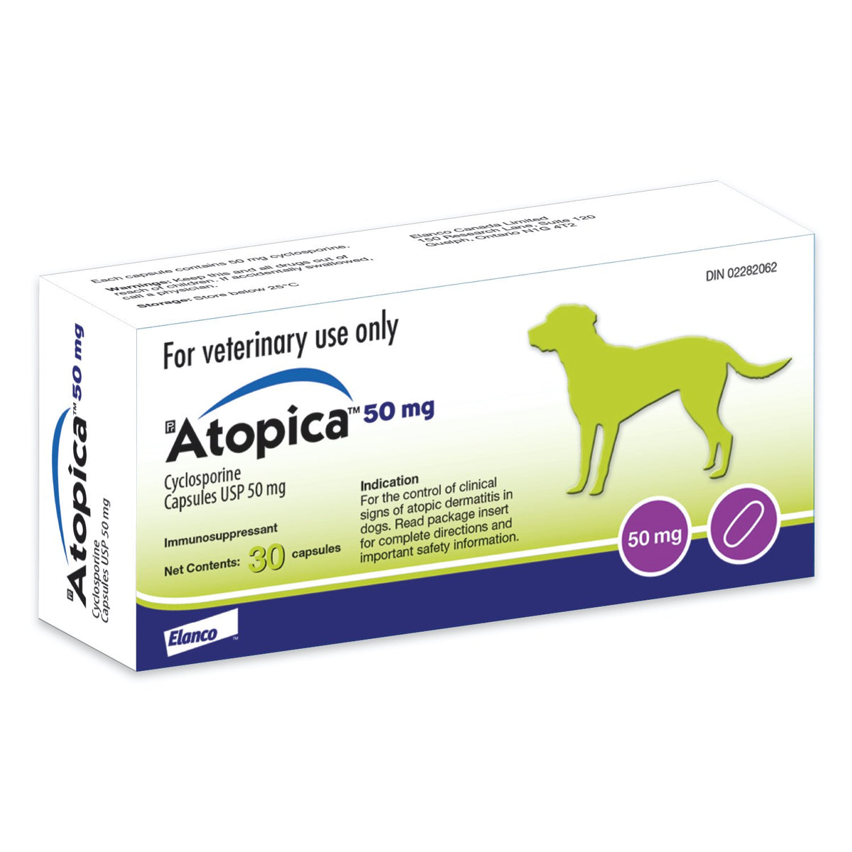 Atopica for Dogs, 50 mg, 30 Units - view 2