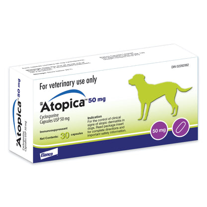 Atopica for Dogs, 50 mg, 30 Units - view 2
