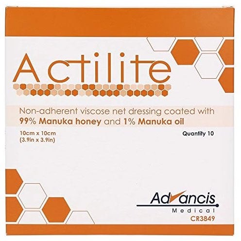 Actilite Dressing Box of 10, 10 cm x 10 cm - Default Title - product image 1