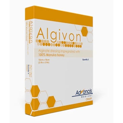 Algivon Dressing Box of 5, 10 cm x 10 cm - view 2