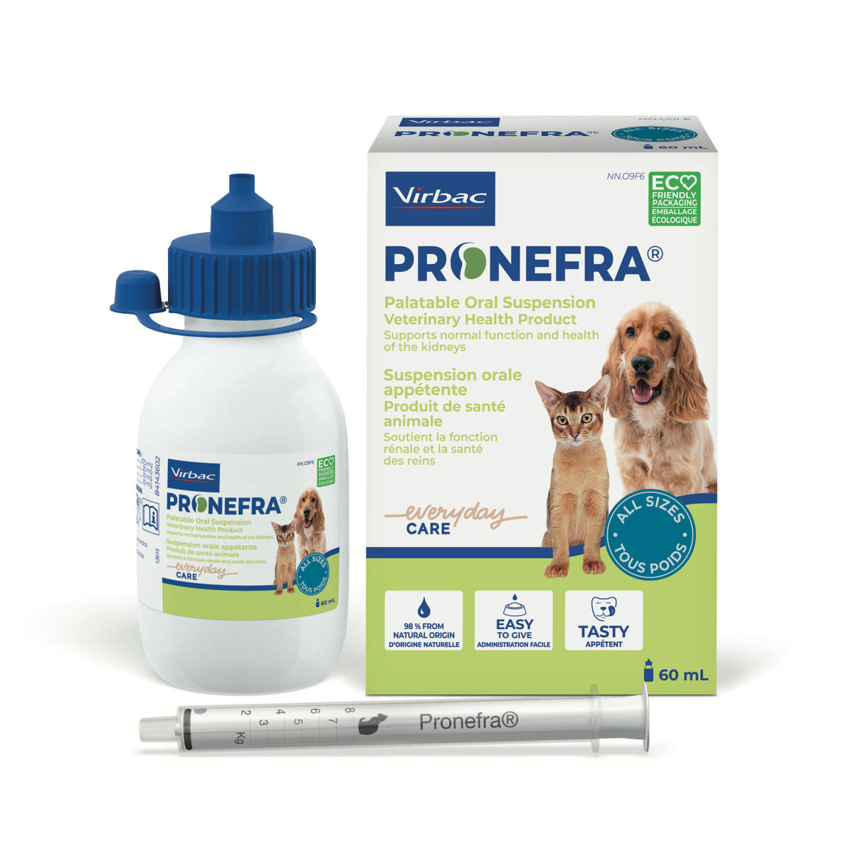 Pronefra Palatable Oral Suspension for Cats and Dogs - 60 mL - product image 1