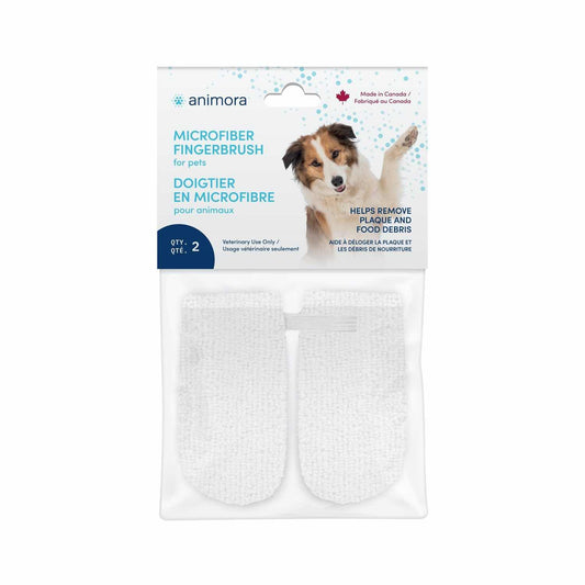 Microfiber Fingerbrush for Cats and Dogs Pack of 2 - Default Title - product image 1
