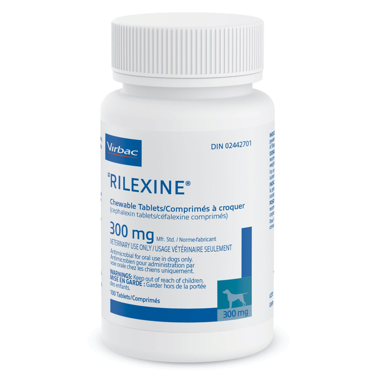 Rilexine for Dogs, 300 mg, 100 Chews - view 1
