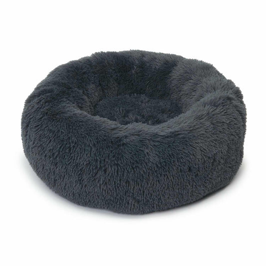 Fluffy Cat Bed for Cats (Grey) 1 Unit - Default Title - product image 1