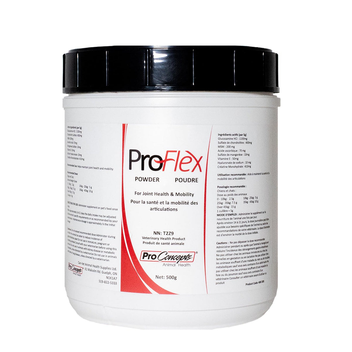 ProFlex Powder for Cats and Dogs 500 g Jar - Default Title - product image 1