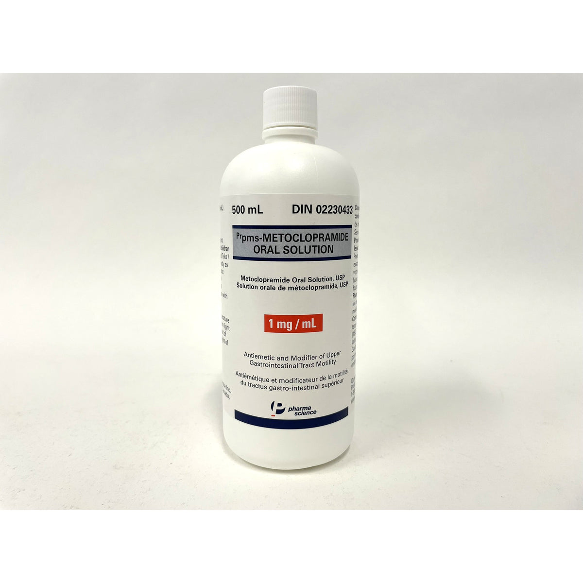 Pms-Metoclopramide Oral Solution, 1 mg/ml, 500 mL - view 1