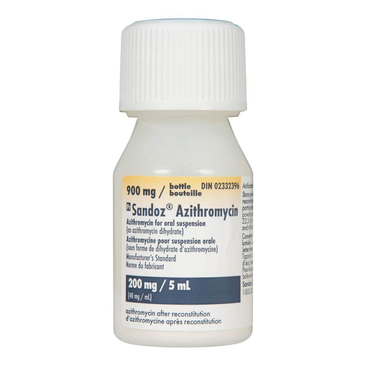 Azithromycin 22.5 mL 40 mg / mL