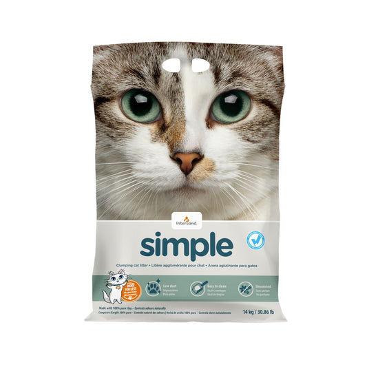 Simple Clumping Cat Litter for Cats 14 kg Bag - Default Title - product image 1