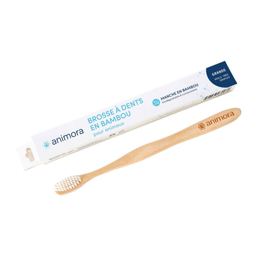 Bamboo Toothbrush for Pets 1 Toothbrush, Large - Default Title - product image 1