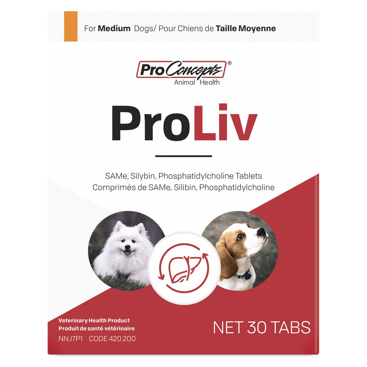 ProLiv for Medium Dogs (Original) 30 Chewable Tablets - Default Title - product image 1
