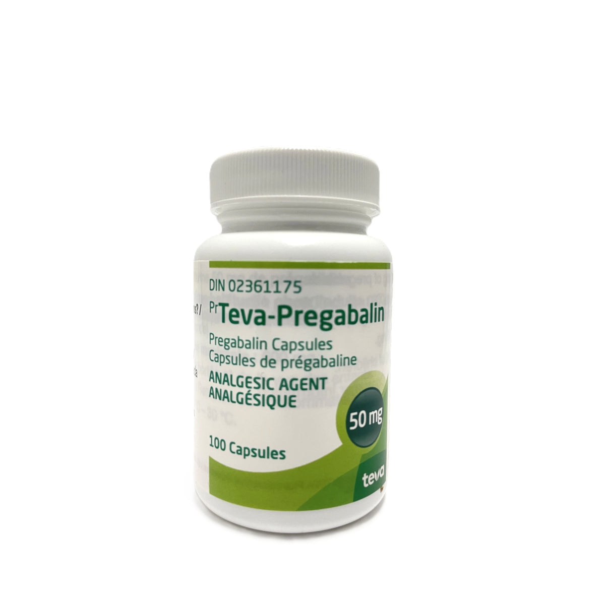 Teva - Pregabalin Capsules 100 Cap 50 mg