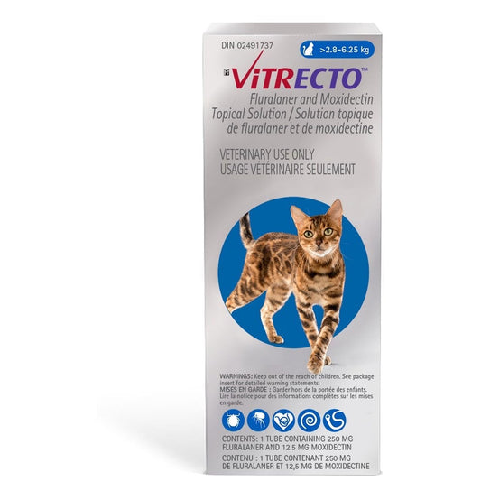 Vitrecto for Cats, 2.9 - 6.25 kg (Blue), 1 Tube
