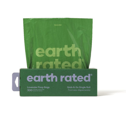 Biodegradable Lavender Bags Large Single Roll for Pets Pack of 300 - view 3