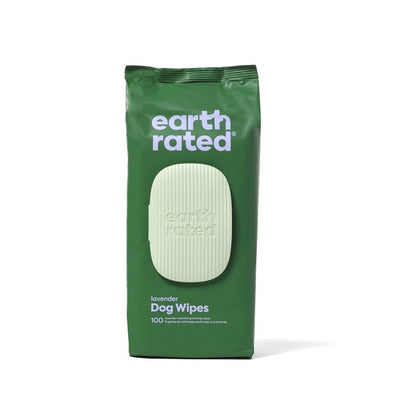 Compostable Wipes Lavender (Pack of 100) for Dogs - view 2