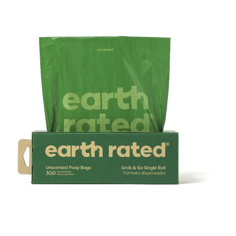 Biodegradable Unscented Bags Large Single Roll Pack of 300 - view 3