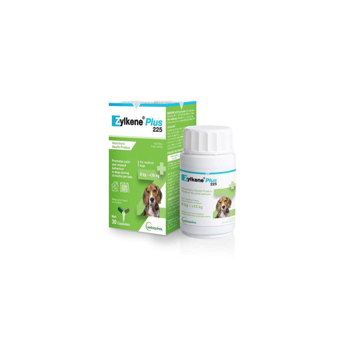 Zylkene Plus Capsules for Dogs - 225 mg - product image 1