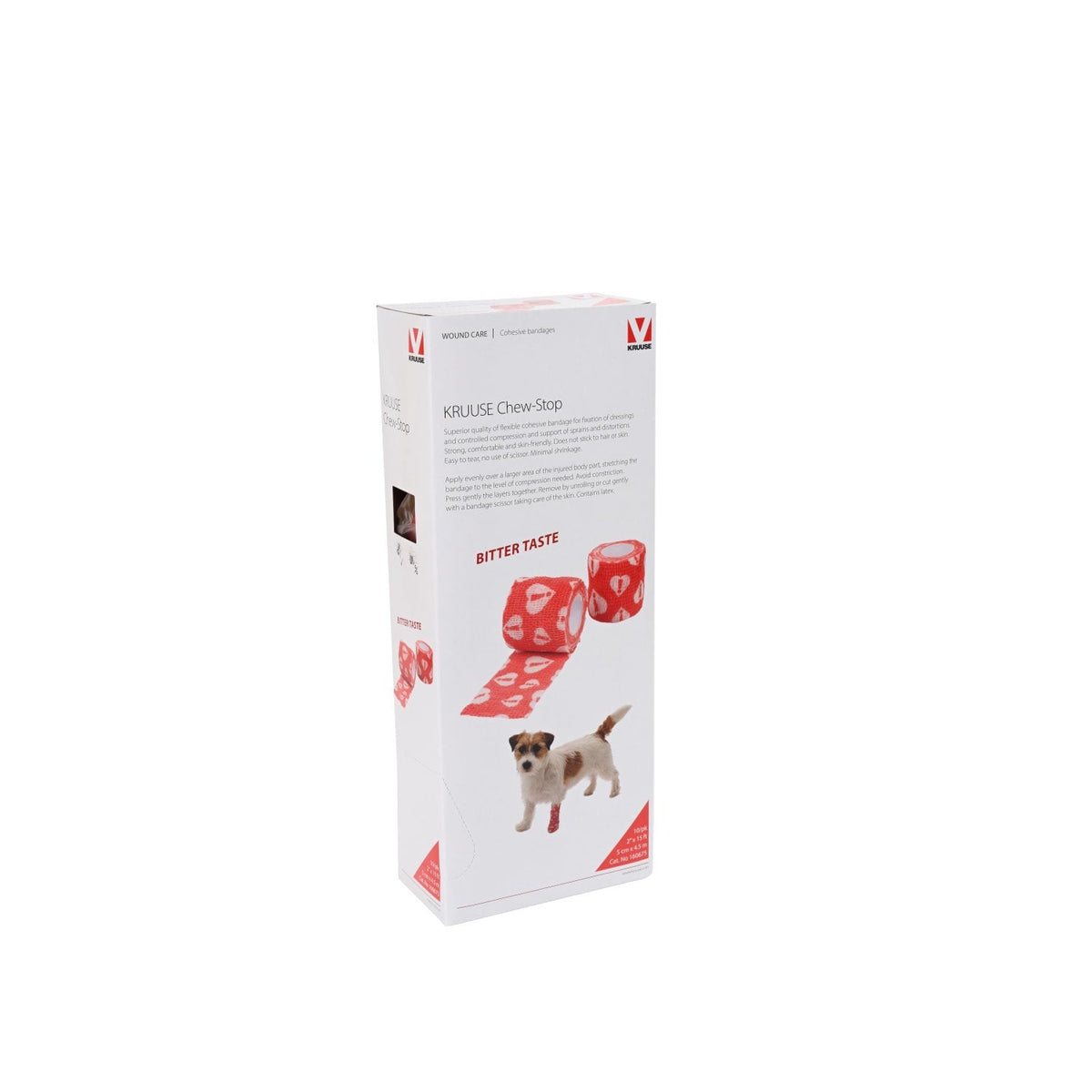 Cohesive Bandage Chew-Stop 4.5 m Roll (Red) (5 cm), Pack of 10 Rolls - Default Title - product image 2