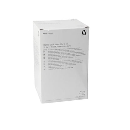 Gauze Sponge Woven Sterile 12 Ply Pack of 100 Sponges 10 cm x 10 cm - view 2