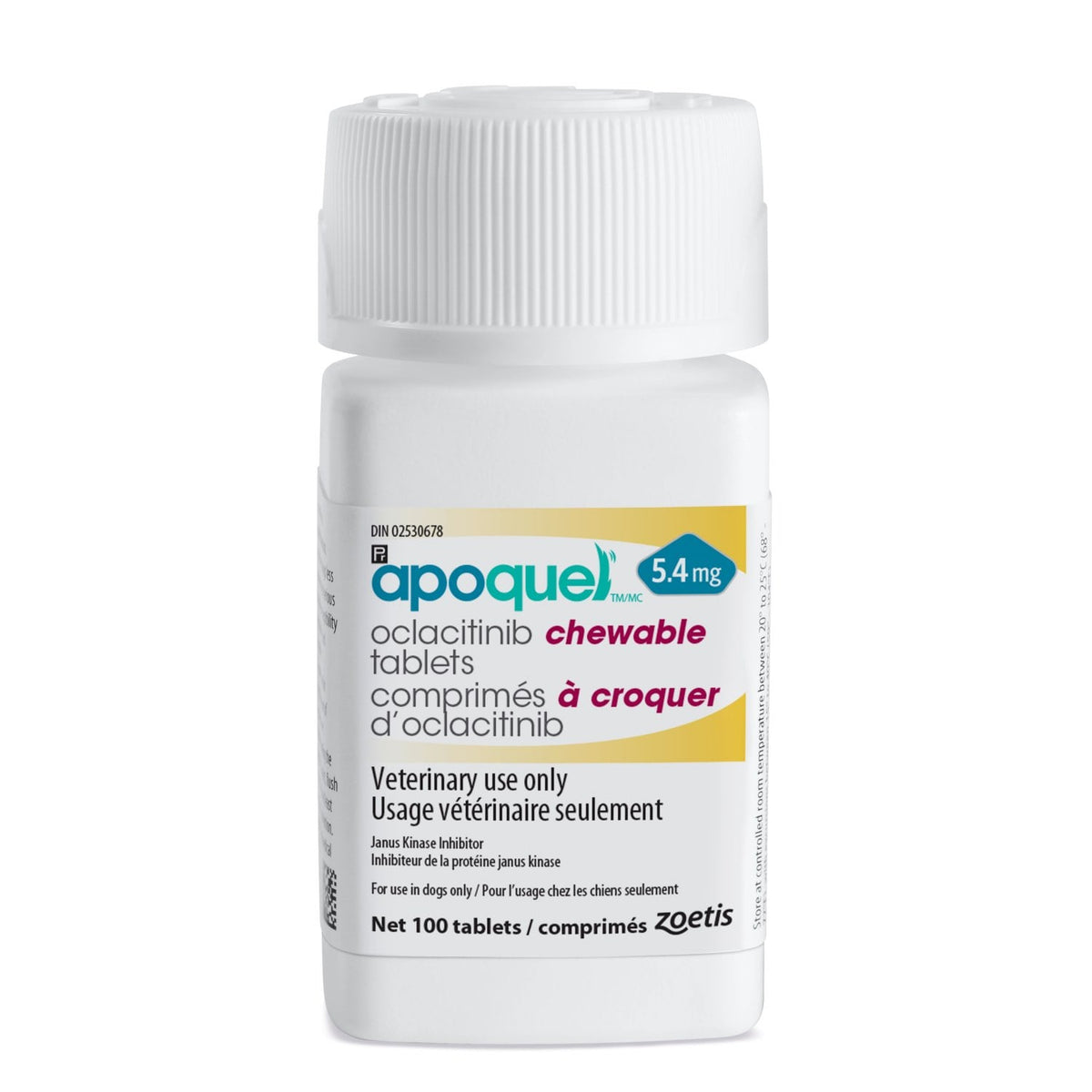 Apoquel Chewable Tablet for Dogs, 5.4 mg, 100 Chews