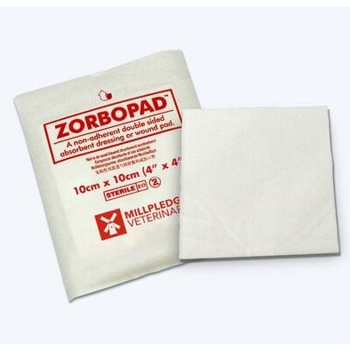 Dressing Pad Zorbopad Box of 100, 4 in x 4 in - Default Title - product image 1