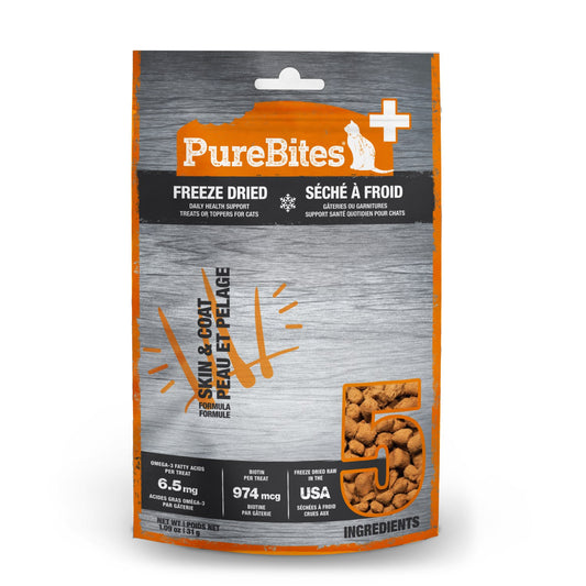 PureBites+ Skin and Coat for Cats (Original) 31 g Bag - Default Title - product image 1