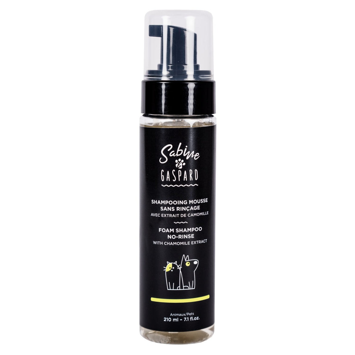 Shampoo Foam No-Rinse with Chamomile for Dogs 210 mL Bottle - Default Title - product image 1