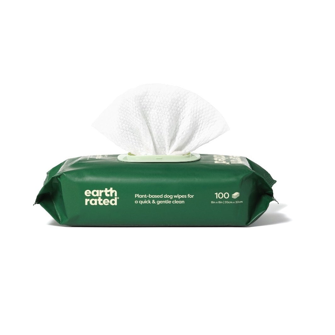 Compostable Wipes Unscented (Pack of 100) for Dogs - view 1